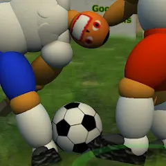 Goofball Goals Soccer Game 3D — Много денег