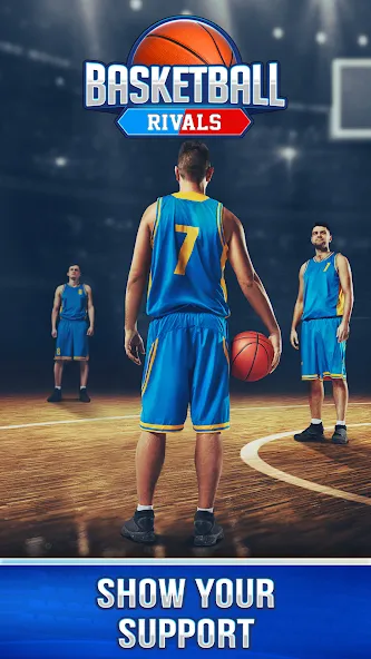 Basketball Rivals: Sports Game на Андроид — Много энергии — скриншот 5
