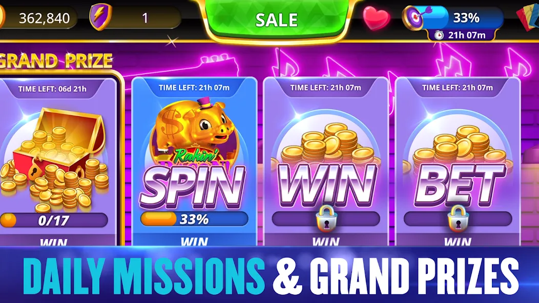 Скачать взломанную Hard Rock Jackpot Casino — Много денег — скриншот 3 Скачать взломанную Hard Rock Jackpot Casino — Много денег — скриншот 3