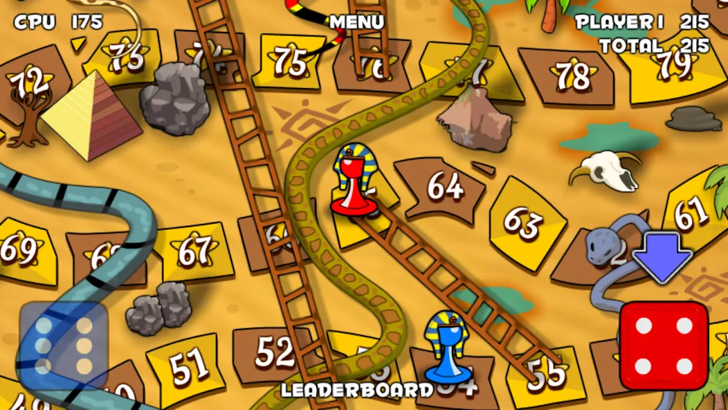 Взлом Snakes and Ladders — Много денег — скриншот 1