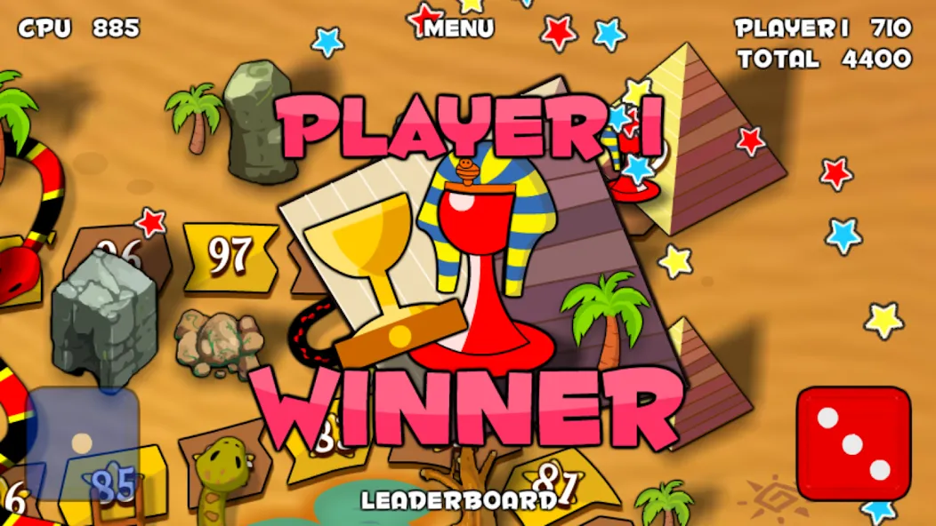 Взлом Snakes and Ladders — Много денег — скриншот 4
