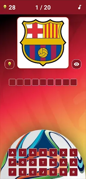 Скачать Guess the Soccer Logo Quiz — Все уровни разблокированы — скриншот 3