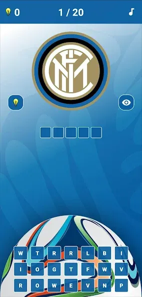 Soccer Clubs Logo Quiz MOD — Все уровни открыты на Андроид — скриншот 3