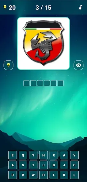 Car Logo Quiz 3 — Все подсказки открыты — скриншот 4 Car Logo Quiz 3 — Все подсказки открыты — скриншот 4