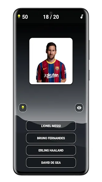 Взлом Guess The Soccer Player Quiz — Все подсказки открыты — скриншот 1 Взлом Guess The Soccer Player Quiz — Все подсказки открыты — скриншот 1