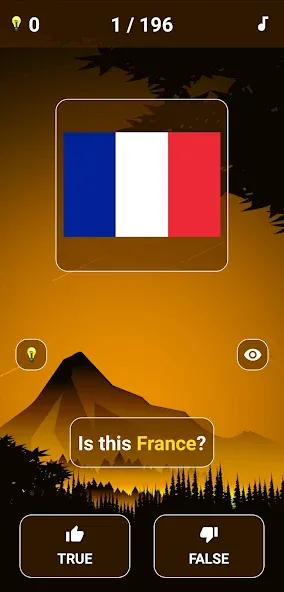 Geography Quiz - World Flags 1 MOD APK — Все уровни открыты и без рекламы — скриншот 3