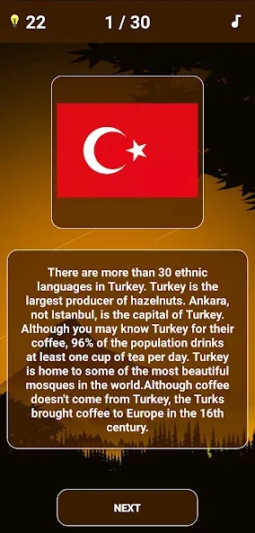Geography Quiz - World Flags 1 MOD APK — Все уровни открыты и без рекламы — скриншот 4