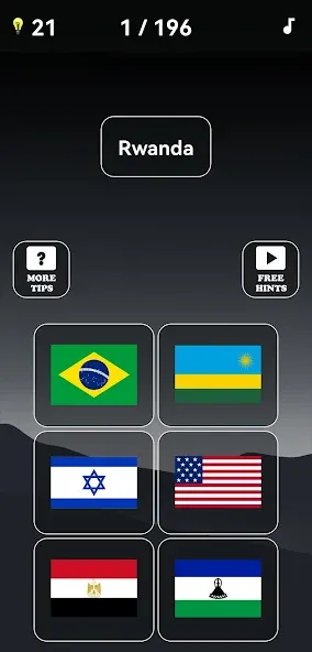 Guess the World Map Quiz (Мод Все уровни открыты и нет рекламы) — скриншот 3