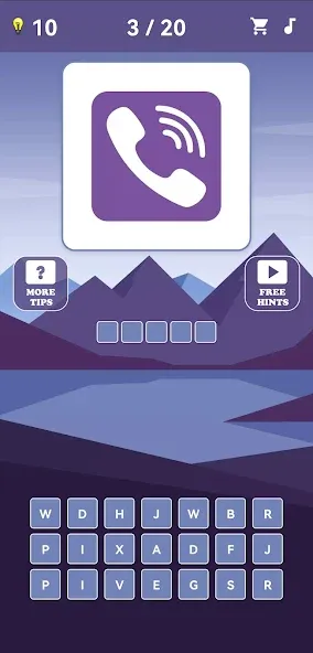 Logo Quiz: Guess the Brand MOD APK на Android — Взлом на бесконечные подсказки — скриншот 3 Logo Quiz: Guess the Brand MOD APK на Android — Взлом на бесконечные подсказки — скриншот 3