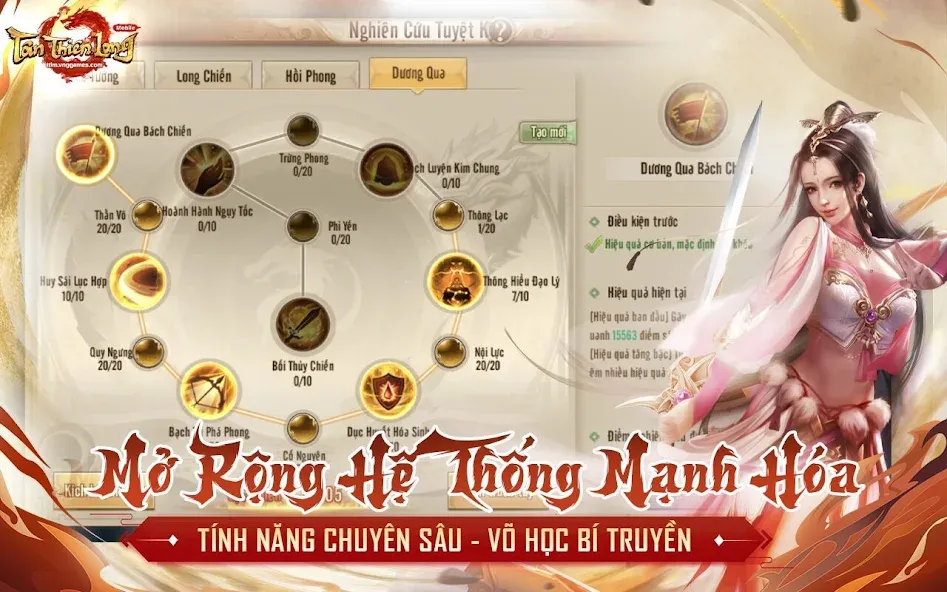 Tân Thiên Long Mobile — Много денег — скриншот 5