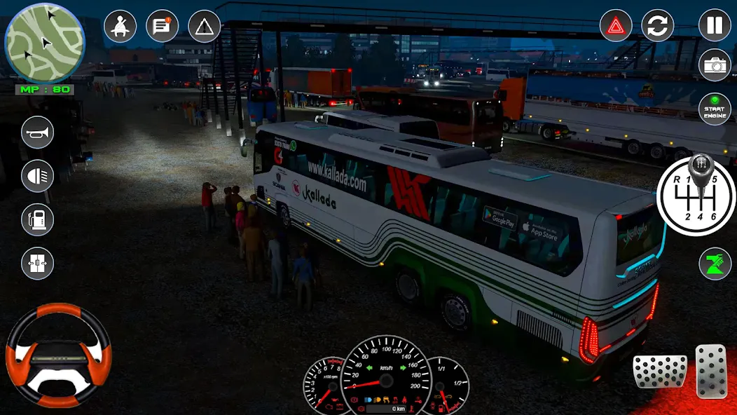 Bus Simulator 2023 - City Bus MOD APK — Много денег и без рекламы — скриншот 2