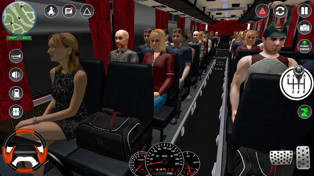 Bus Simulator 2023 - City Bus MOD APK — Много денег и без рекламы — скриншот 3