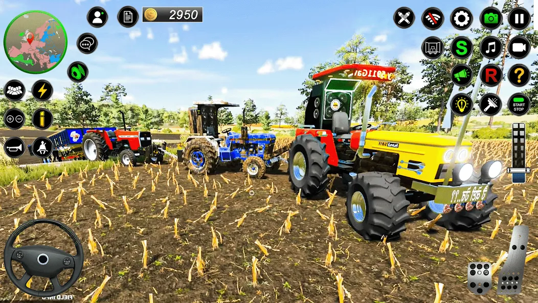 Скачать Real Farmer Tractor Drive Game (Мод: Много денег) на Андроид — скриншот 4