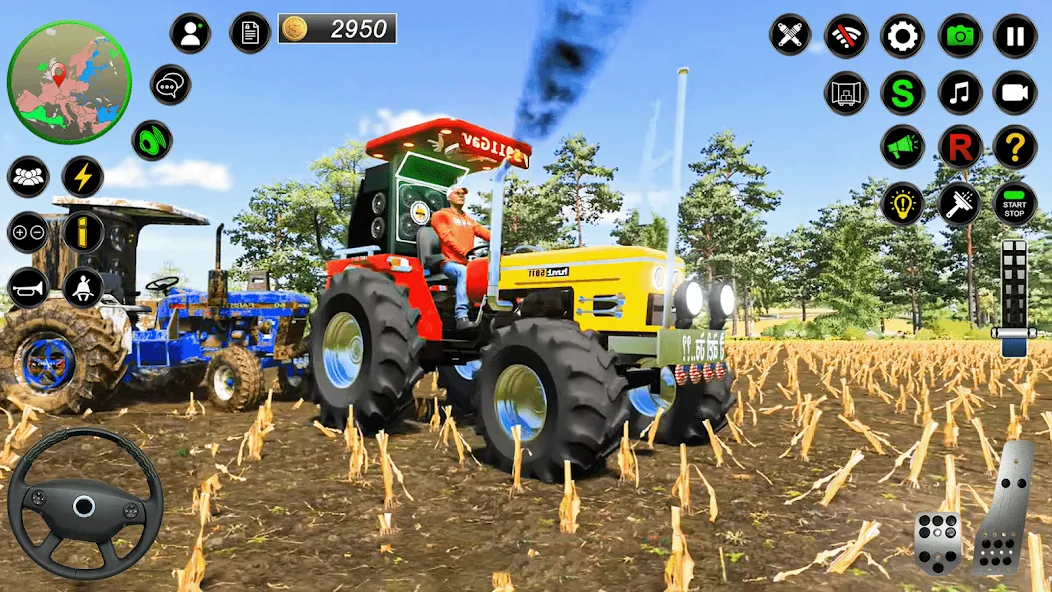 Скачать Real Farmer Tractor Drive Game (Мод: Много денег) на Андроид — скриншот 5
