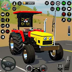 Скачать Real Farmer Tractor Drive Game (Мод: Много денег) на Андроид