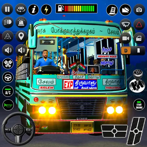 Взлом Real Passenger Bus Driving Sim — Много денег и без рекламы — скриншот 1