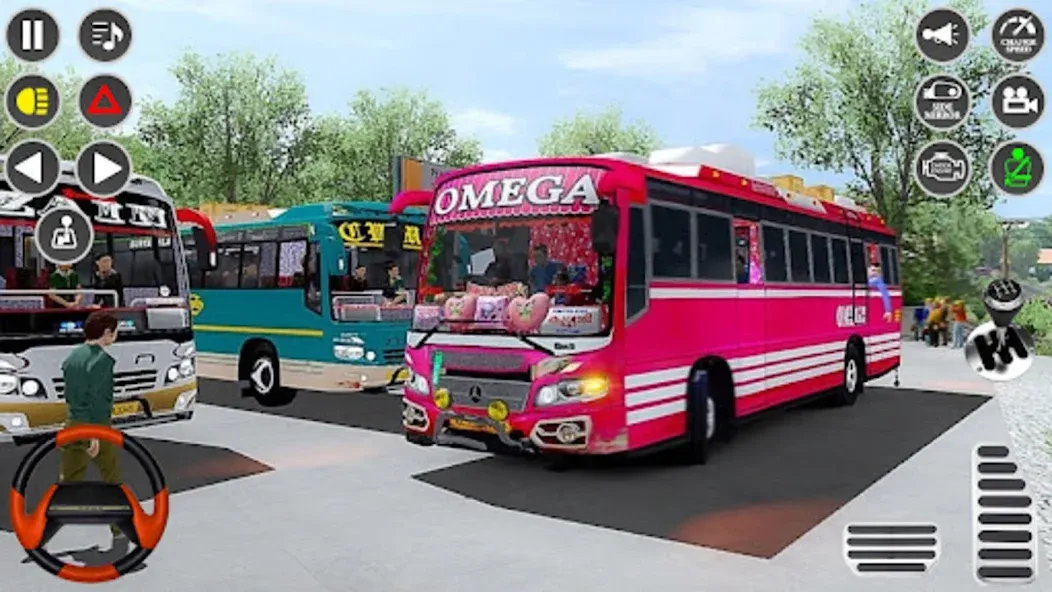 Взлом Real Passenger Bus Driving Sim — Много денег и без рекламы — скриншот 5