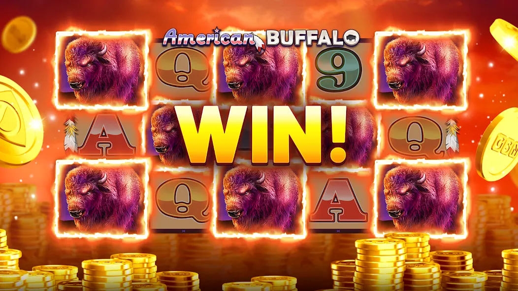 Взлом GSN Casino: Slot Machine Games — Множество денег — скриншот 1