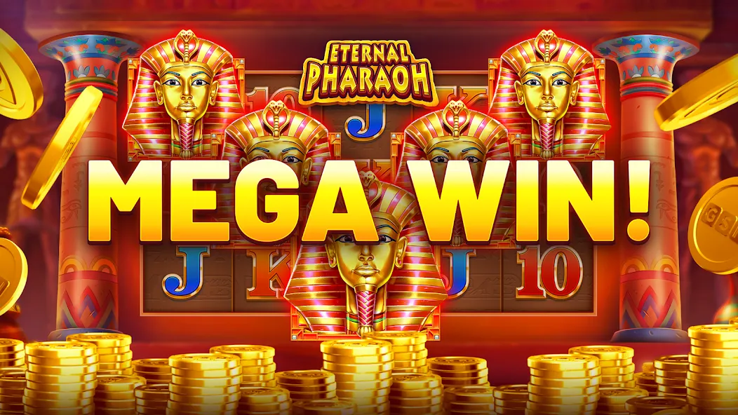 Взлом GSN Casino: Slot Machine Games — Множество денег — скриншот 4