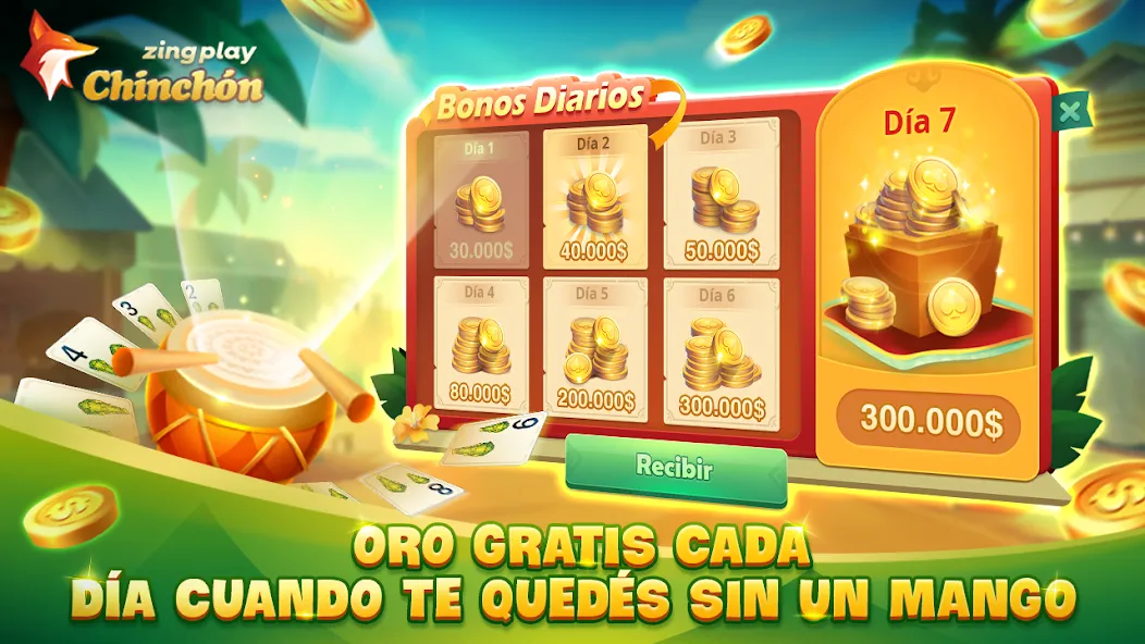 Скачать ChinChón Zingplay Juego Online — Модификация Много денег — скриншот 4