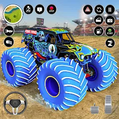 Extreme Monster Truck Game 3D — Мод: Много денег