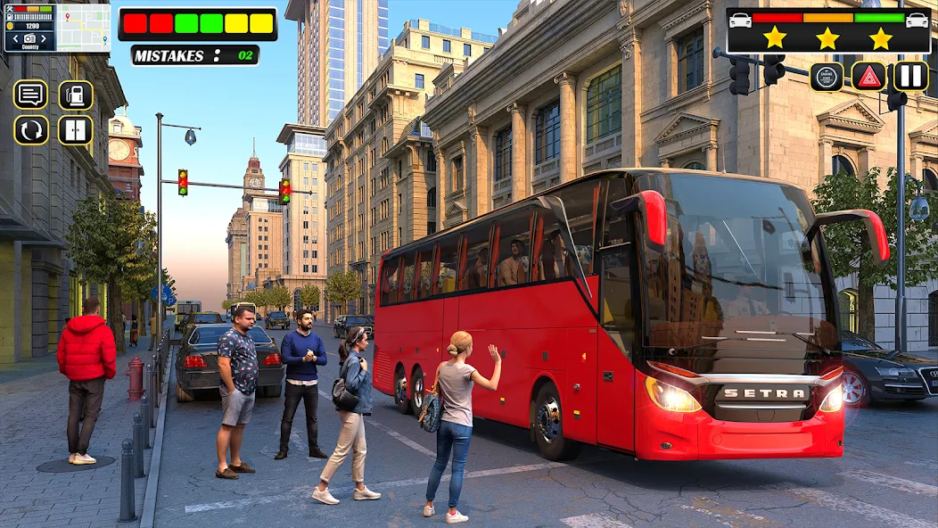 City Bus Simulator Bus Games на Андроид — Много денег и всё разблокировано — скриншот 1