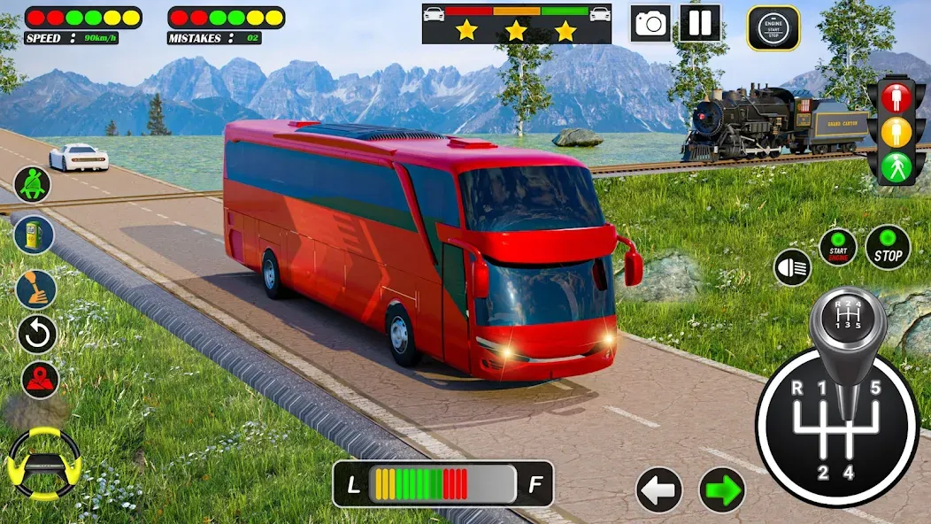City Bus Simulator Bus Games на Андроид — Много денег и всё разблокировано — скриншот 5