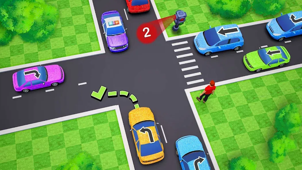 Traffic Jam - Car Escape Games — Мод: Много денег — скриншот 4