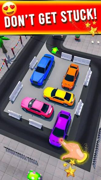 Traffic Jam - Car Escape Games — Мод: Много денег — скриншот 5