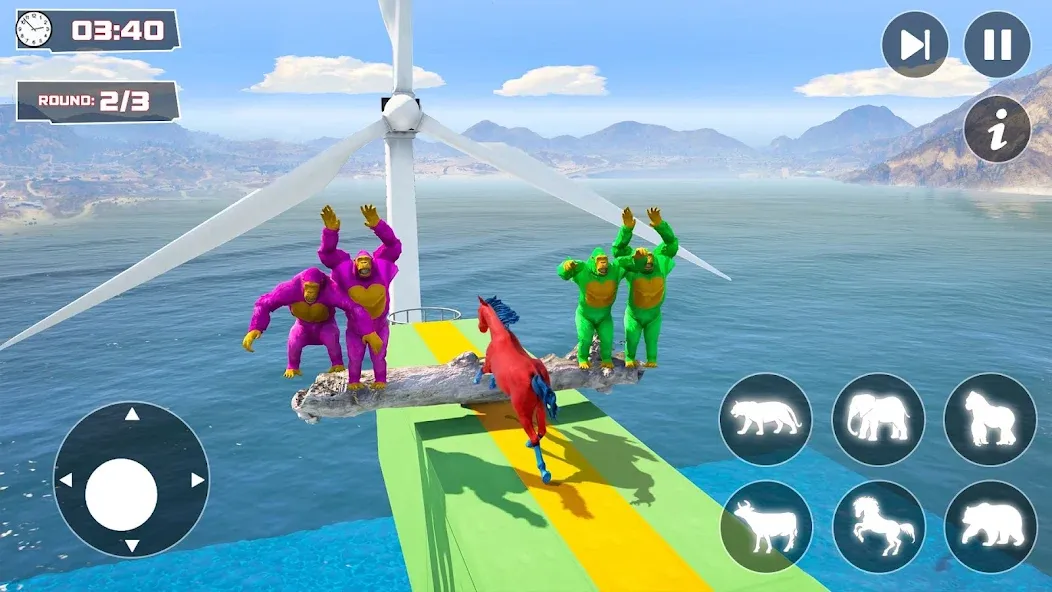 Взломанная GT Animal 3D: Racing Game на Андроид — Много денег — скриншот 4