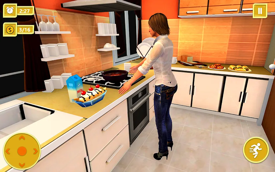 Скачать взломанную Virtual Mother Life: Dream Mom — Много денег и без рекламы — скриншот 5