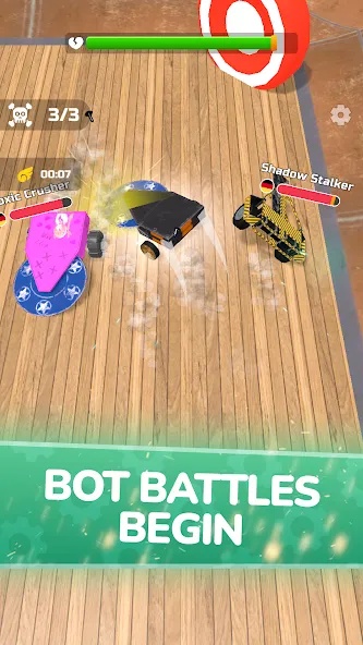 Взломанная Scrap Robot Fighting на Андроид — Много денег — скриншот 4