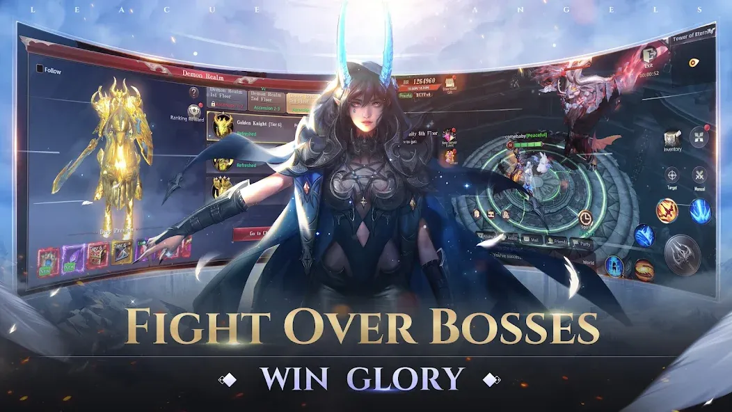 League of Angels: Chaos на Андроид — Мод Бессмертие — скриншот 3