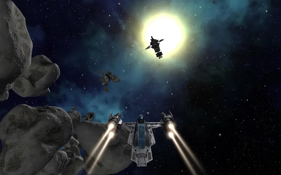 Скачать Vendetta Online (3D Space MMO) на телефон — Взлом на много денег — скриншот 1