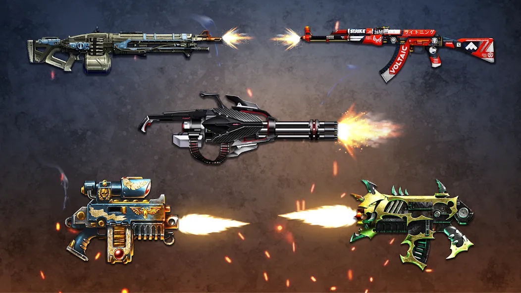 Скачать Gun Simulator 3D & Time Bomb — Все оружия разблокированы — скриншот 2