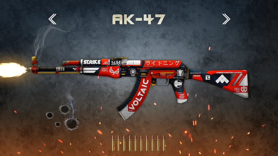 Скачать Gun Simulator 3D & Time Bomb — Все оружия разблокированы — скриншот 3