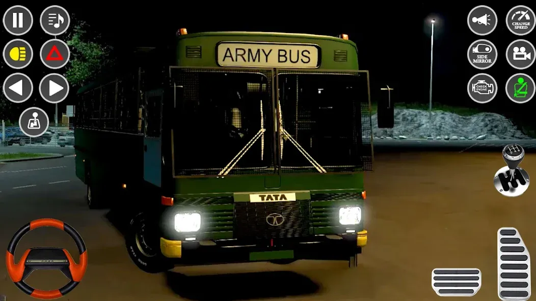US Military Coach Simulator 3D Mod APK Много денег — Скачать на Андроид — скриншот 1