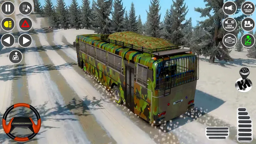US Military Coach Simulator 3D Mod APK Много денег — Скачать на Андроид — скриншот 2