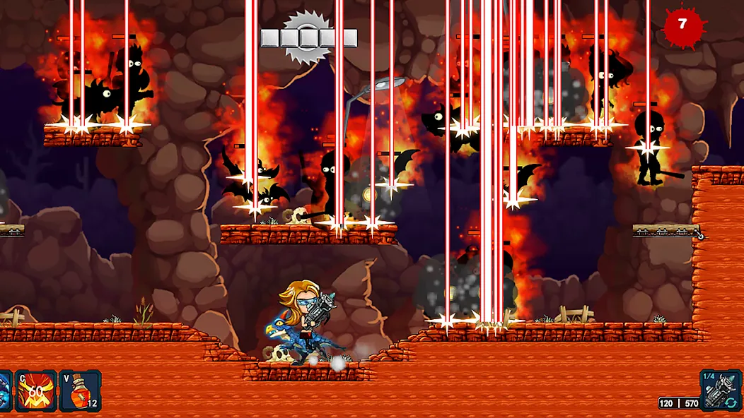 Скачать взлом Zombie Killer: Doomsday Hero на Андроид — Много денег — скриншот 2