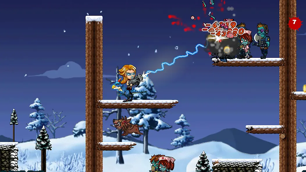 Скачать взлом Zombie Killer: Doomsday Hero на Андроид — Много денег — скриншот 3