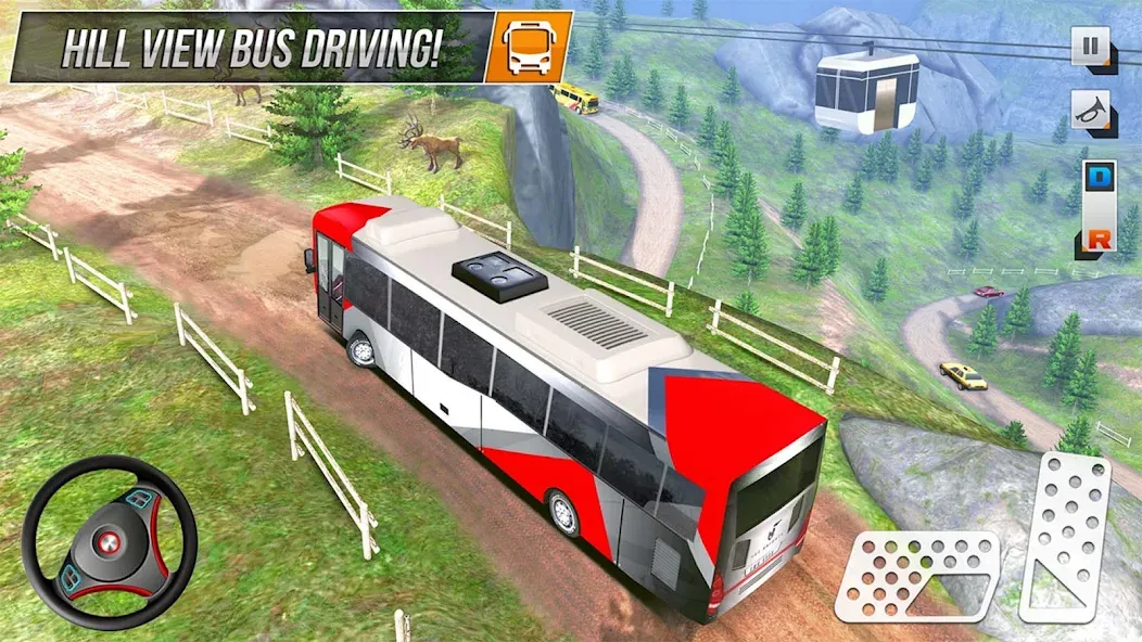 Скачать Modern Bus Simulator: Bus Game — Модификация Много денег и золота — скриншот 5