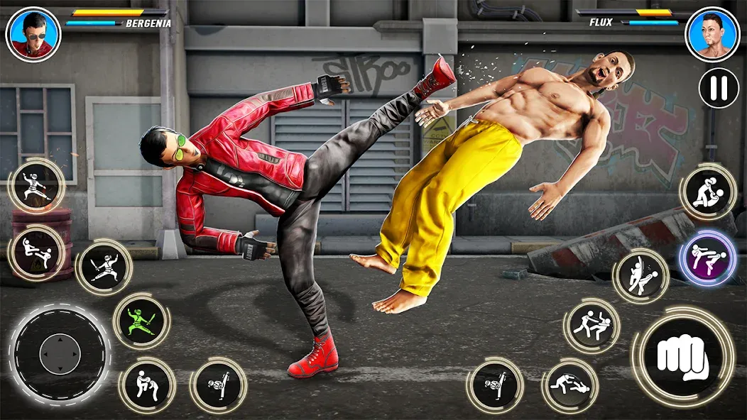 Скачать Kung Fu karate: Fighting Games с модом — Много денег — скриншот 1
