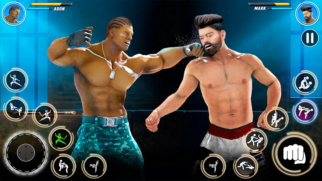 Скачать Kung Fu karate: Fighting Games с модом — Много денег — скриншот 2