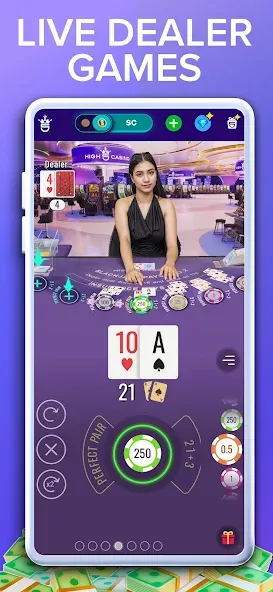 High 5 Casino: Real Slot Games на Андроид — Много денег и бесплатных вращений — скриншот 4 High 5 Casino: Real Slot Games на Андроид — Много денег и бесплатных вращений — скриншот 4