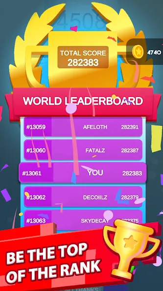 Скачать Helix Jump на Android — Много денег — скриншот 5