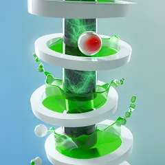 Скачать Helix Jump на Android — Много денег