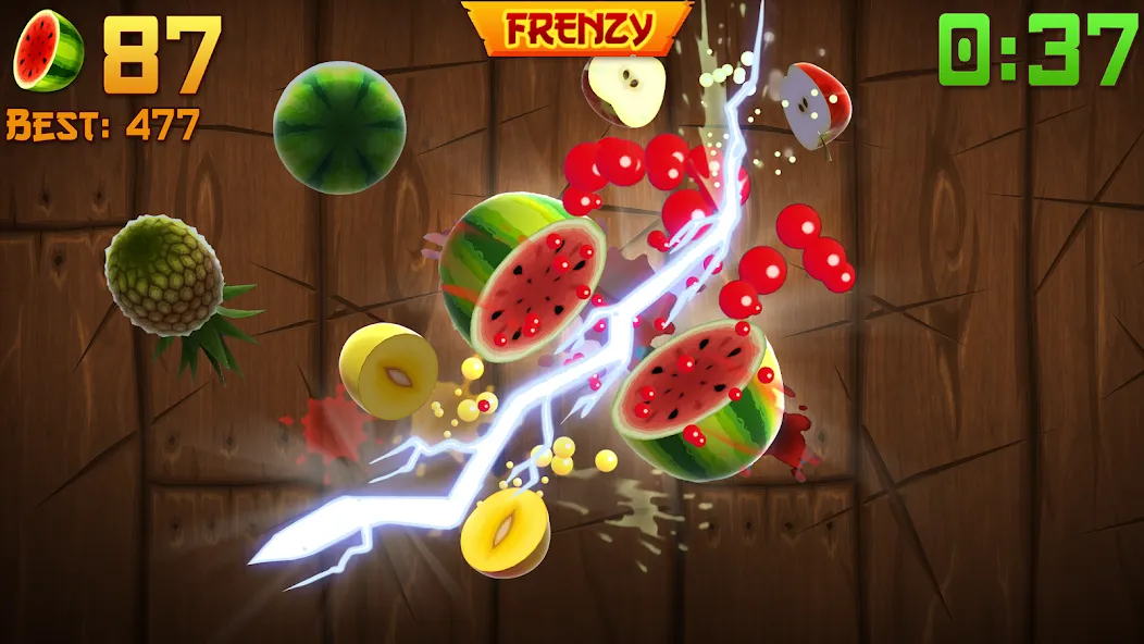 Fruit Ninja — Бесконечные деньги и без рекламы — скриншот 1