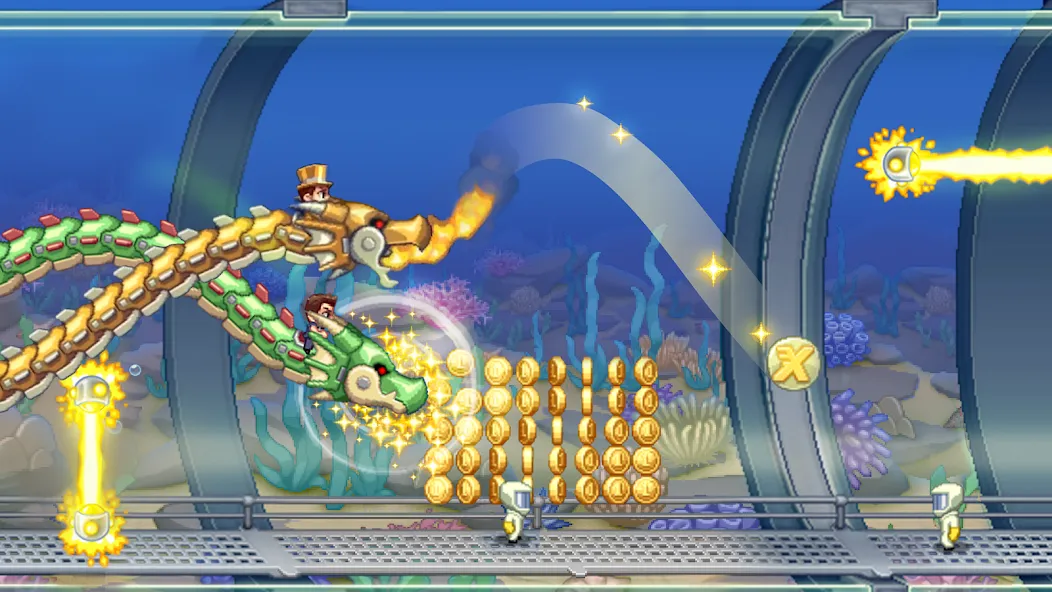 Jetpack Joyride MOD APK — Много денег — скриншот 1