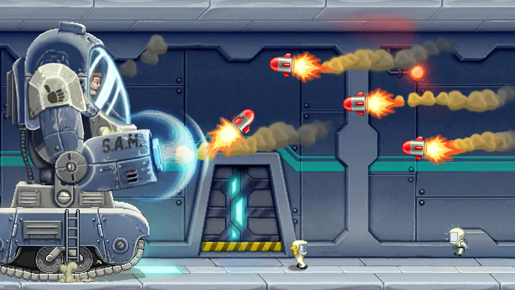 Jetpack Joyride MOD APK — Много денег — скриншот 4