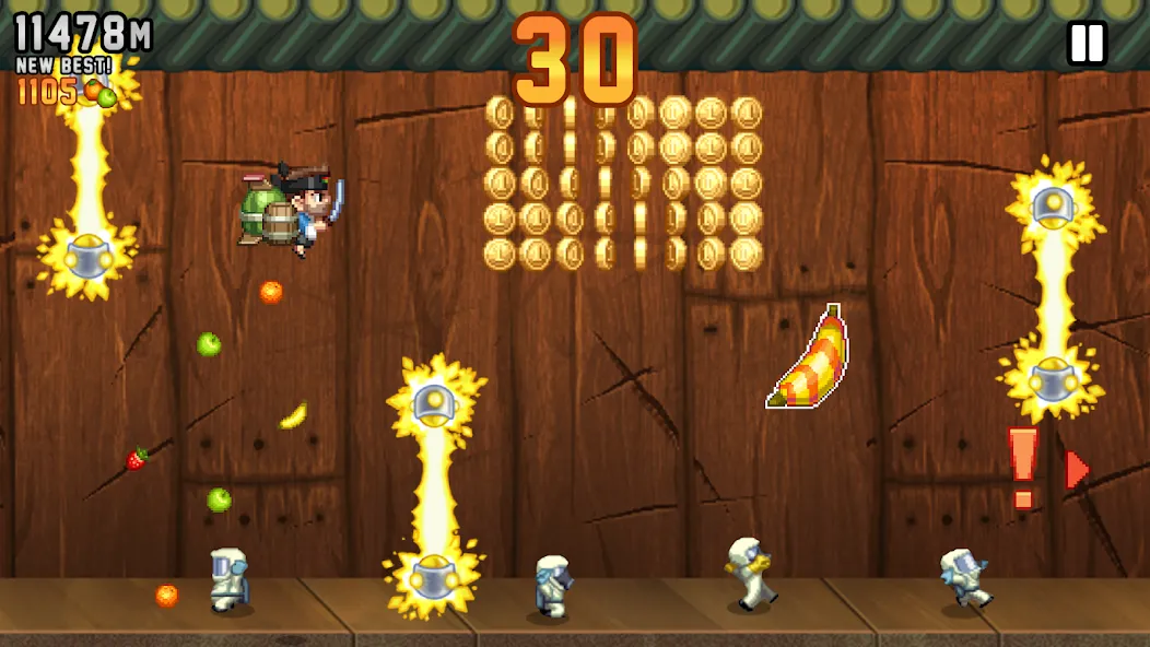 Jetpack Joyride MOD APK — Много денег — скриншот 5